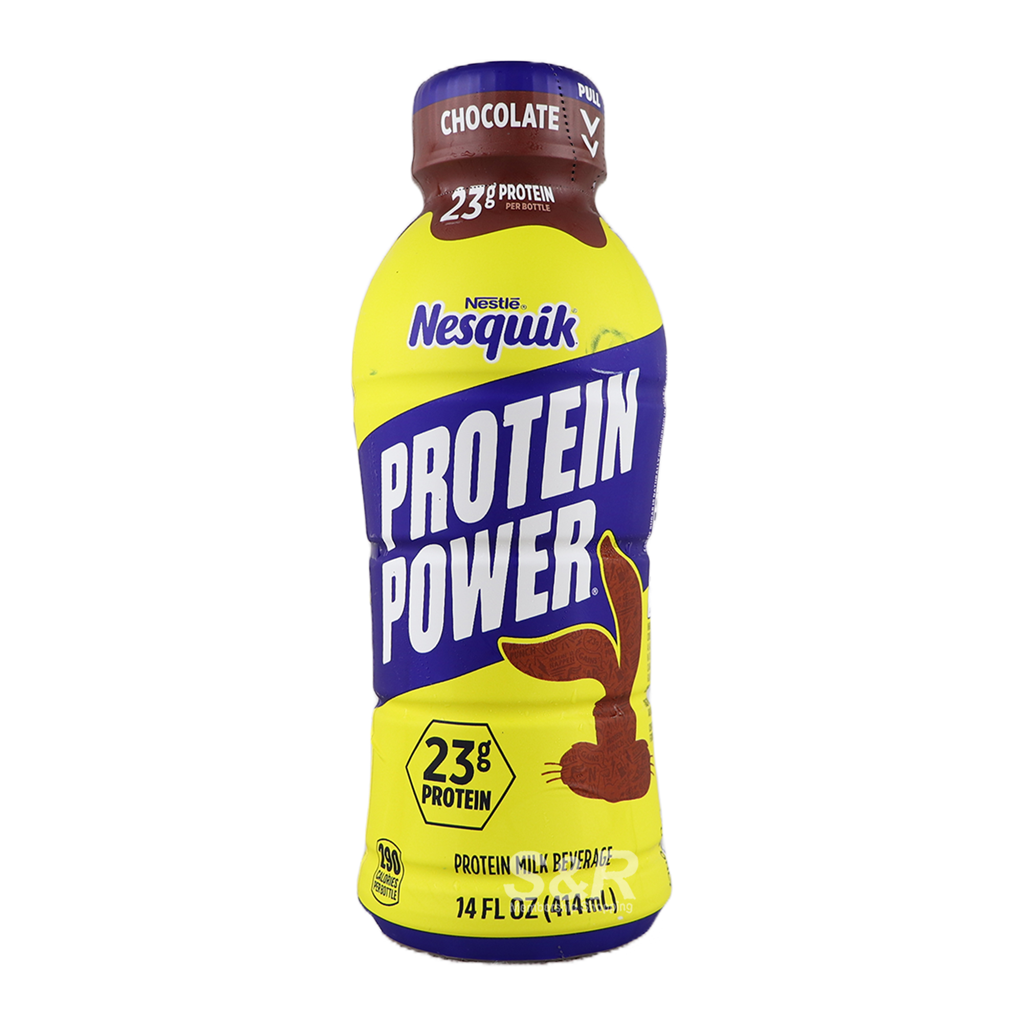 Nestle Nesquick Ready to Drink Protein Power Chocolate Drink 414mL Nestle Nesquick Ready to Drink Protein Power Chocolate Drink 414mL
